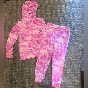 Girls 32 Degrees Heat Matching Set- Size Small 7/8 Pink